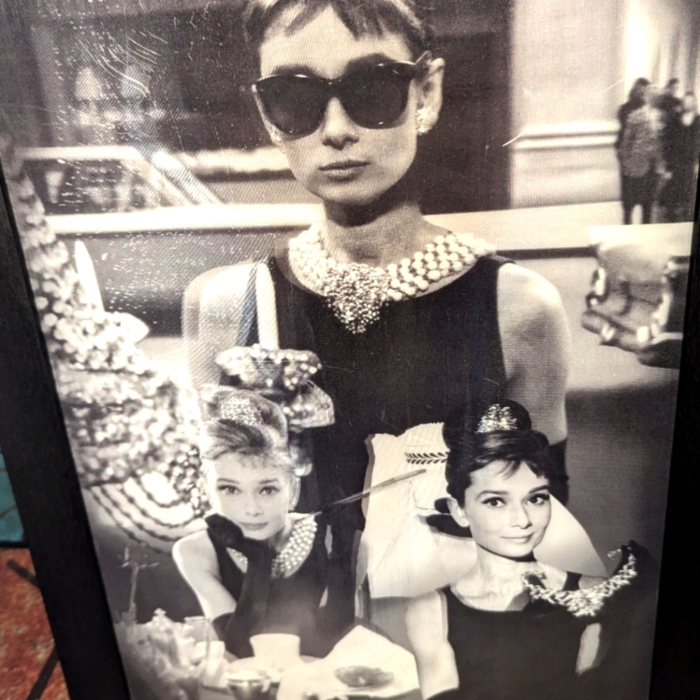 Audrey Hepburn 3D wall art